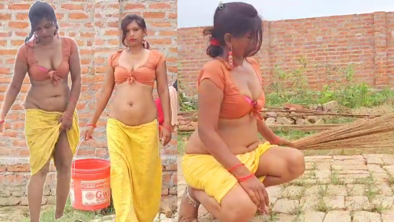 Village girl without blouse hot video trailer