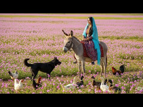 Village Life In Iran: Amazing Cooking & Donkey Riding & Tandoori Bread
