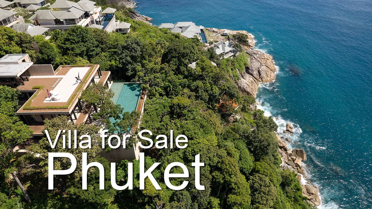 Villas For Sale: Extravagant Ocean View Villa Amarisa in Kamala - Phuket.Net Real Estate