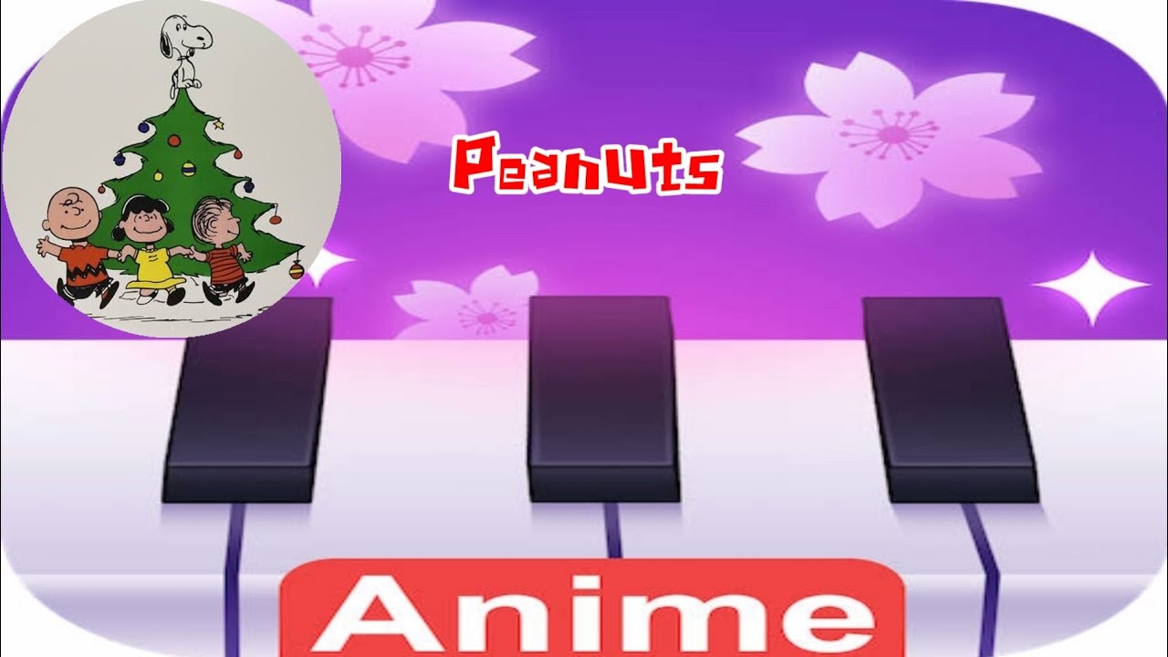 Vince Guaraldi - Peanuts ( Peanuts ) Anime Tiles : Piano Music