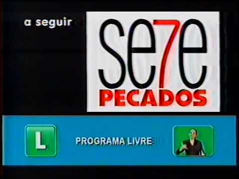 Vinheta Classificação Indicativa Livre Sete Pecados (2007 - 2008, 2010 - 2011)