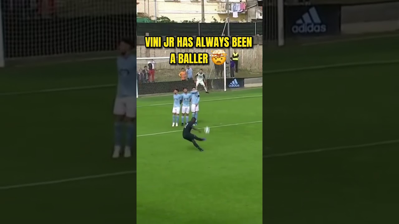 VINI JR at REAL MADRID ACADEMY!🤯 (CRAZY) #shorts | SY Football #SUCCESS4YOUNGSTERS