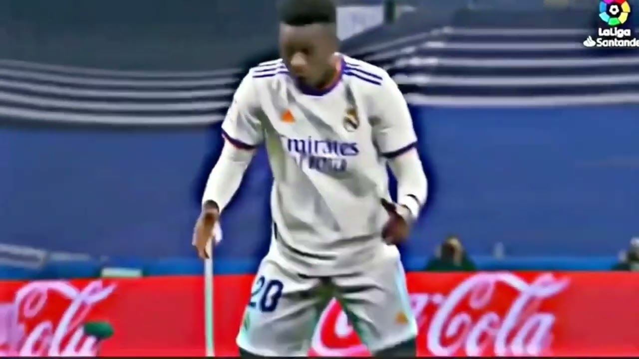 Vinicius Jr free clip for edit Real madrid scenes |4K|