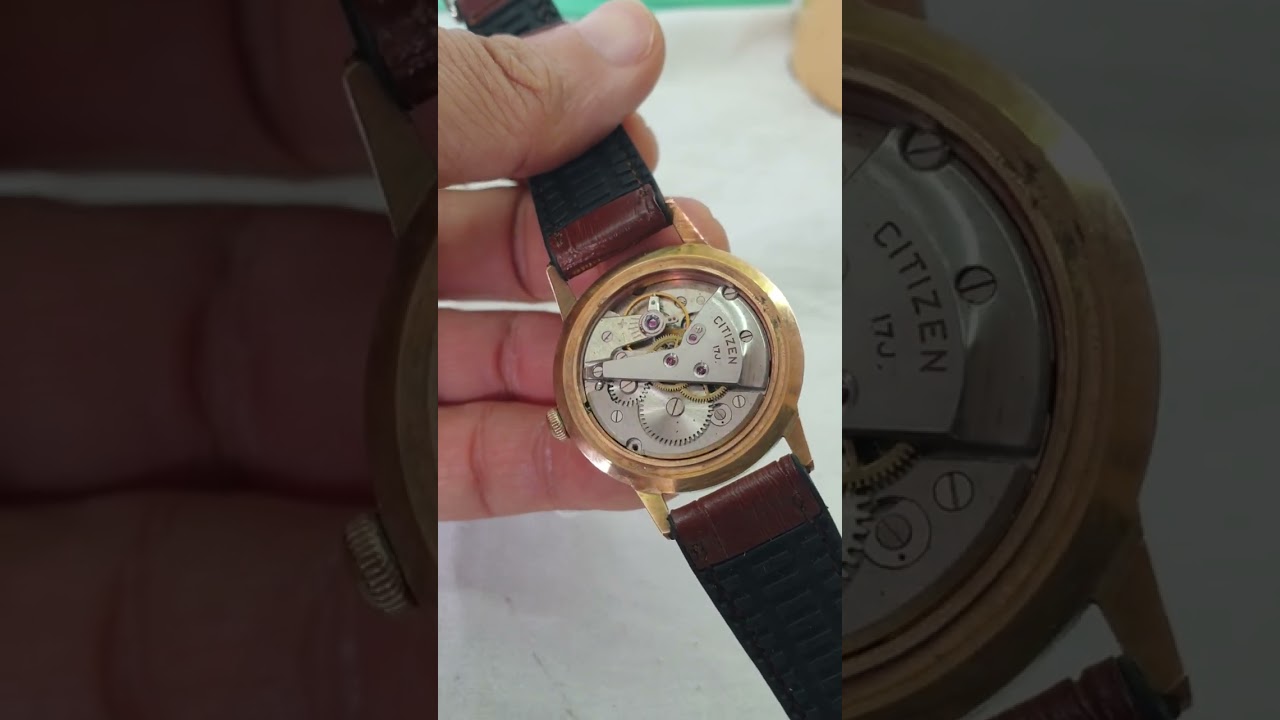 Vintage Citizen Junior Parashock PHYNOX 17 jewels made in Japan @metixfunix5534