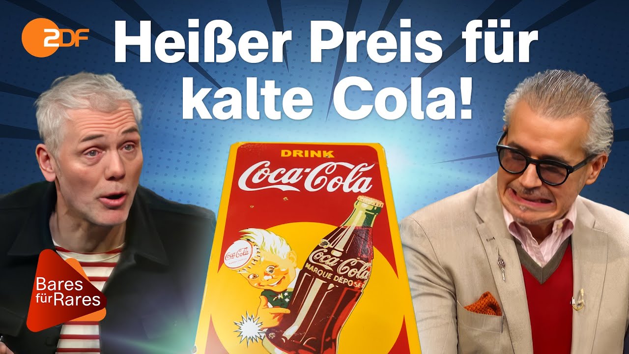 Vintage Fake! Cola-Schild entpuppt sich als Reproduktion, aber lässt Cash sprudeln | Bares für Rares