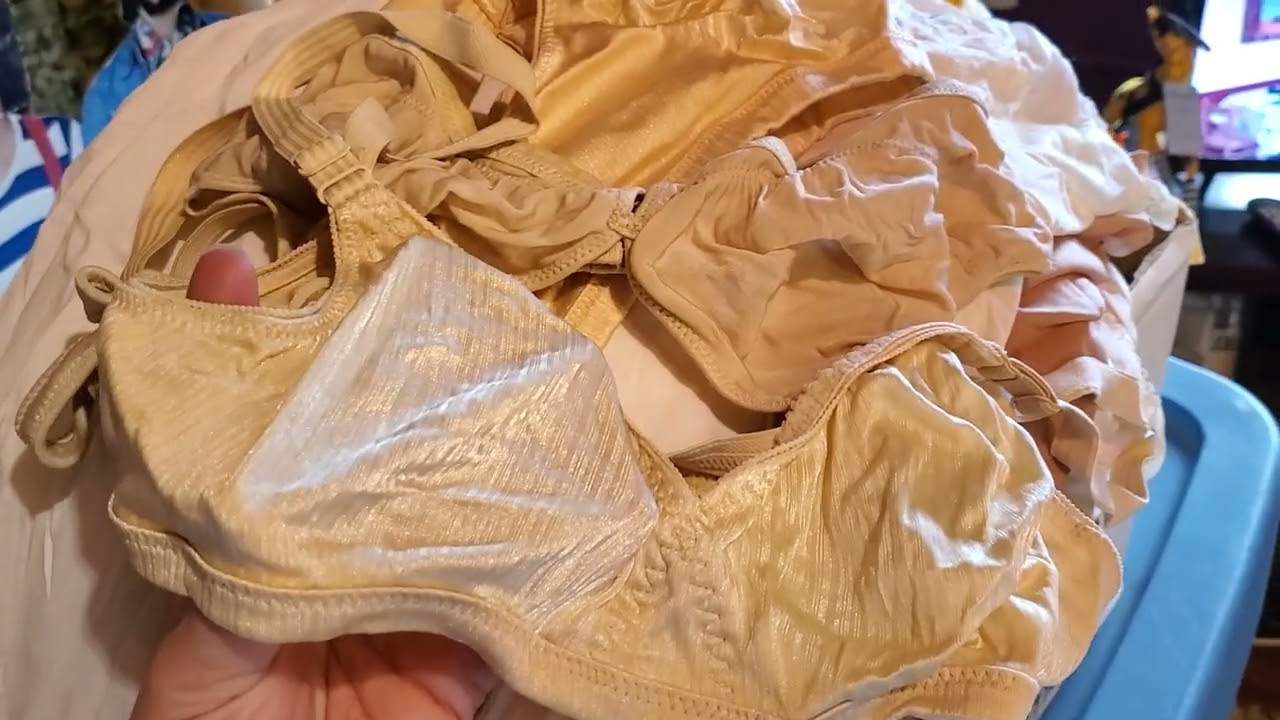 vintage lingerie bin 1920s - 1990s pulling for show