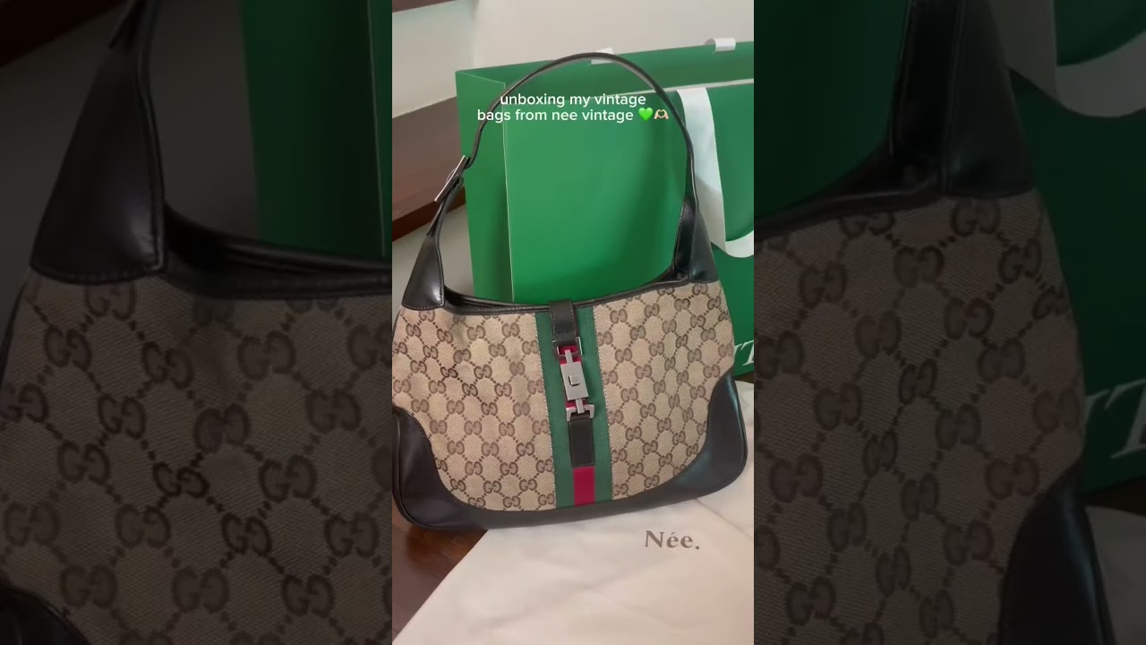 Vintage luxury bag haul!! Gucci Jackie & Fendi Zuchino