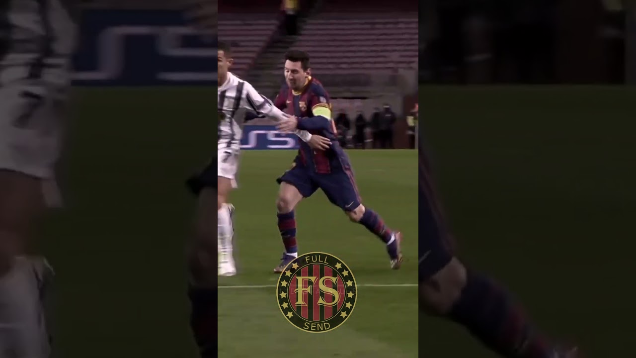 Vintage Messi vs Ronaldo clips #shorts