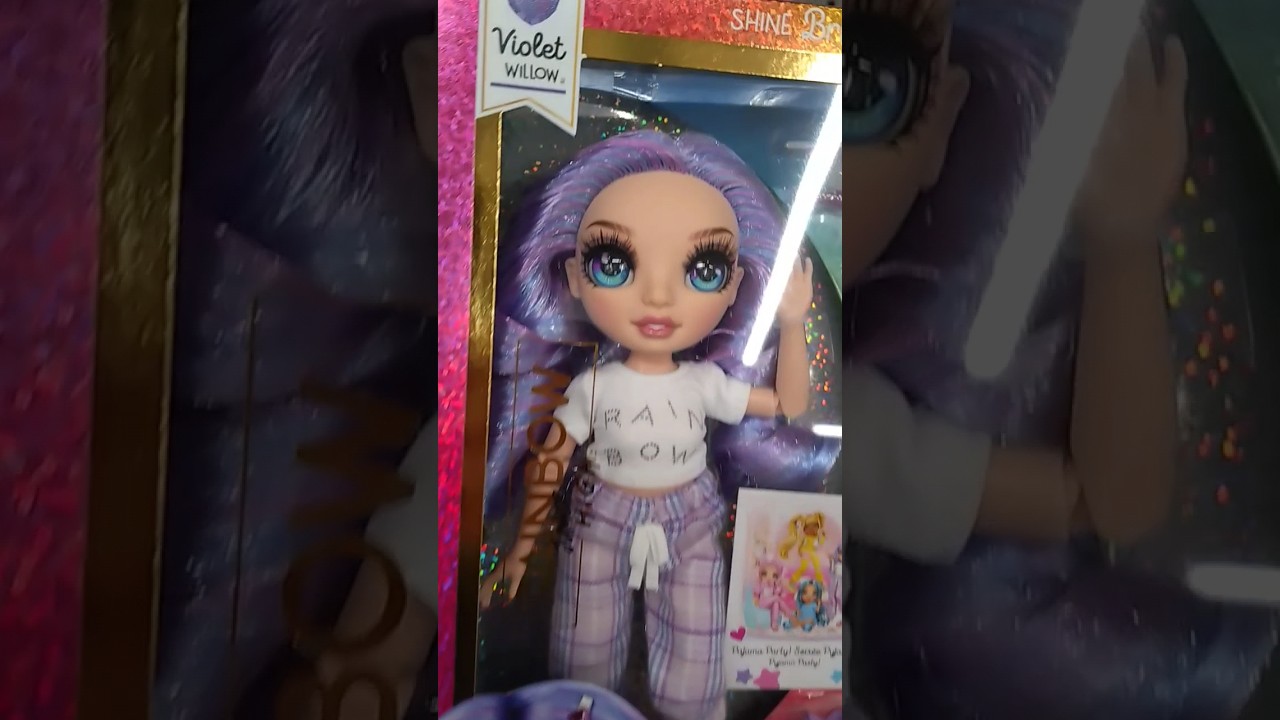 Violet Willow Rainbow High doll #rainbowhigh #rainbowfriends #music #kylie #violet #toys #doll #news
