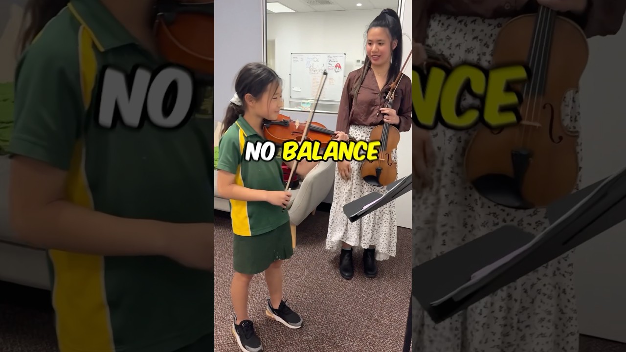 Violin teacher PUSHES student! 😱🎻👀 #violin #violinist #violinstudent #violinteacher #violinlife