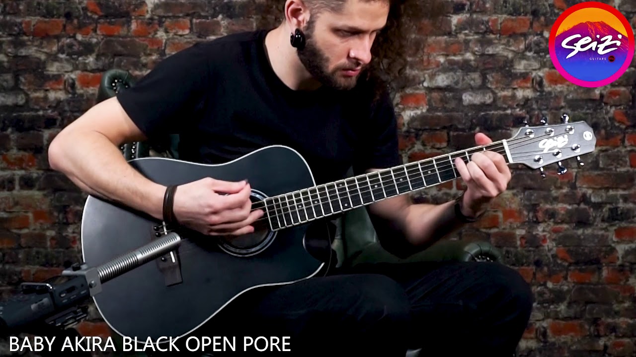 VIOLÃO SEIZI BABY AKIRA BLACK