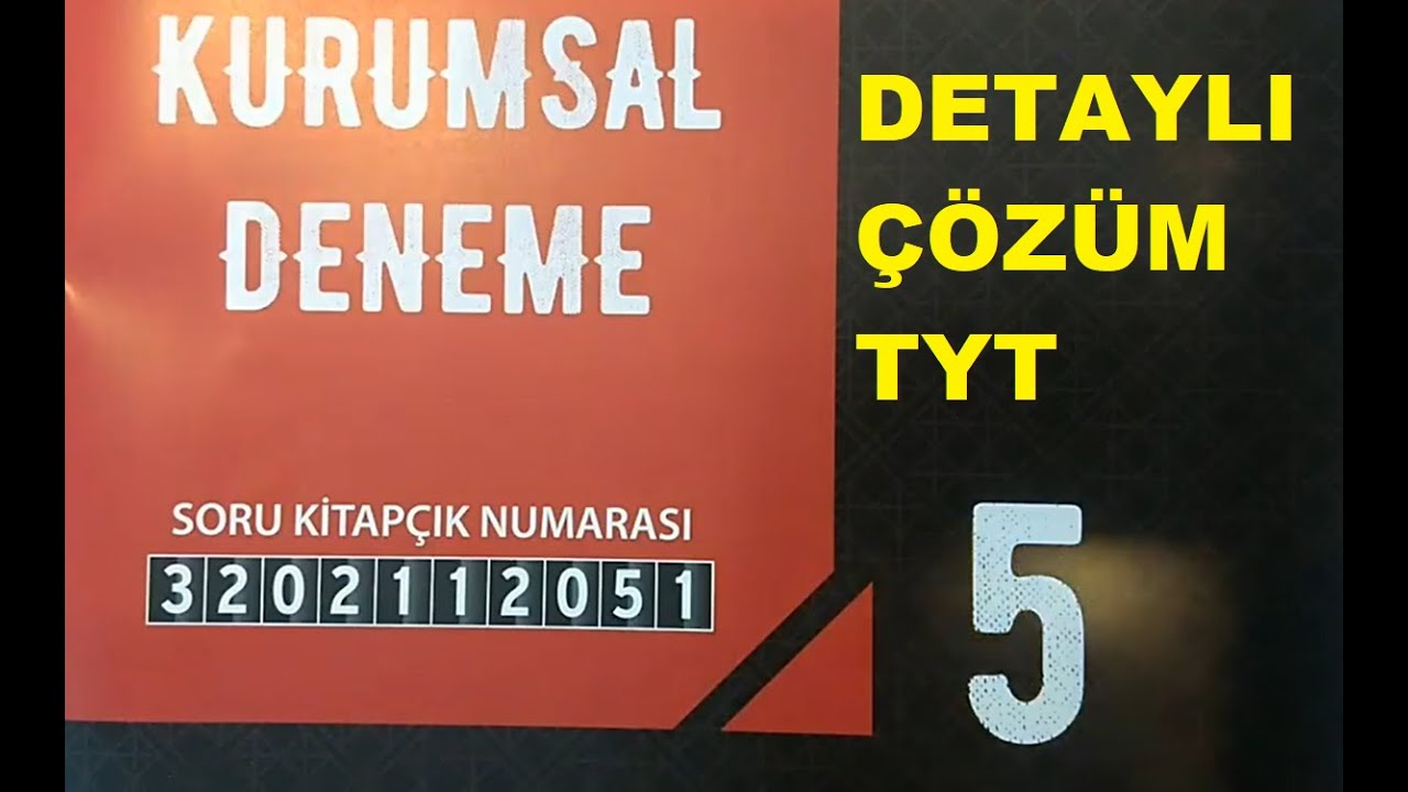 Vip Yayınları Tyt-5 Deneme Coğrafya Soru Çözümü (2021 TYT )