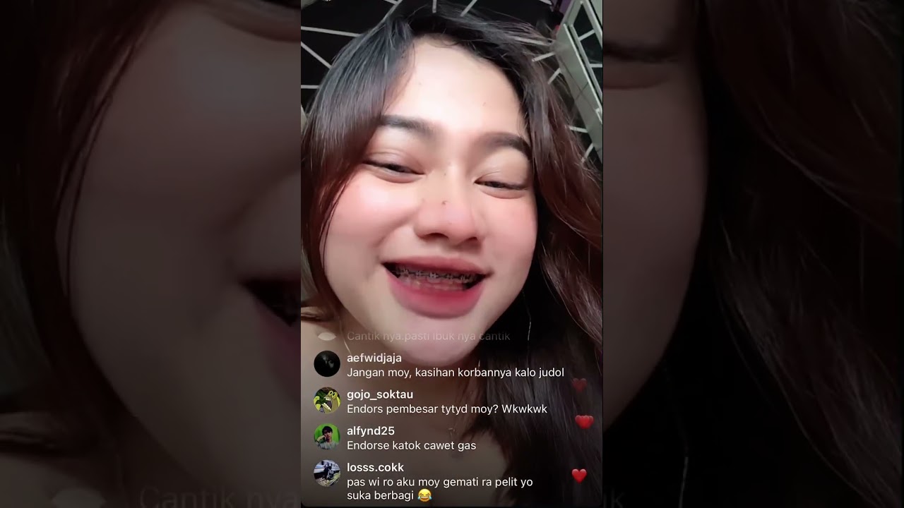 VIRAL 🔥 SELEBGRAM CANTIK BEBYMOY LIVE GAK SENGAJA KELIHATAN ANUNYA 🔥🔥