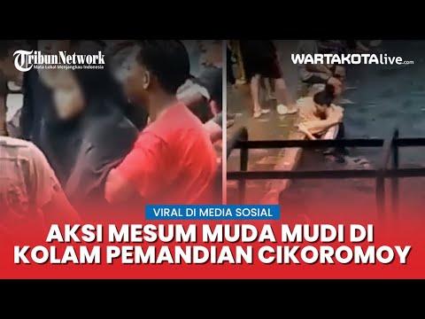 Viral Aksi Mesum Pasangan Muda Mudi di Kolam Pemandian di Pandeglang, Pengunjung Lain Tak Berkutik