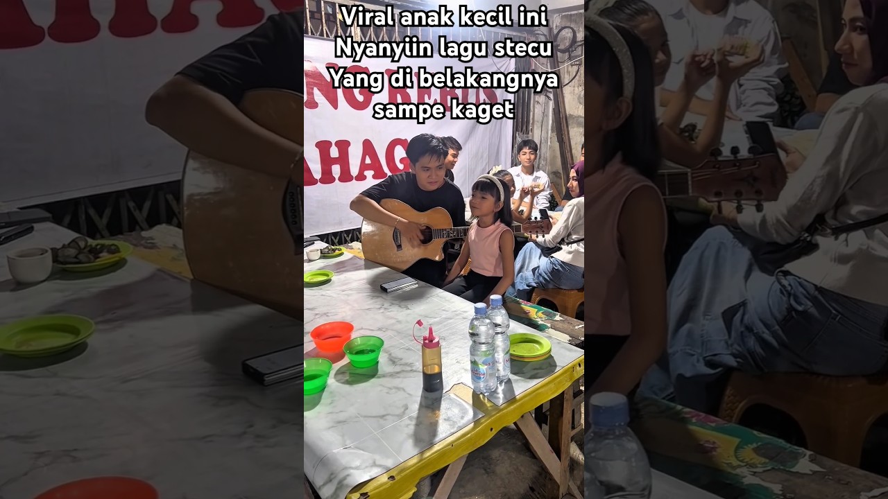 viral anak kecil nyanyiin lagu stecu #viraltiktok #stecu #stecustecu #trend #trending
