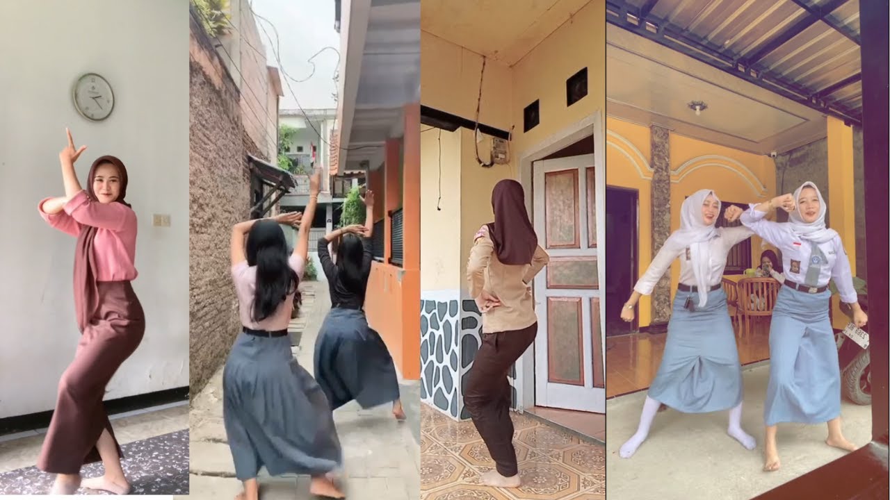 Viral Anak SMA Cantik Nari Tradisional Sampai Goyang Body - Trend Tiktok