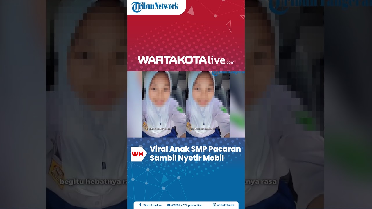 Viral Anak SMP Pacaran Sambil Nyetir Mobil