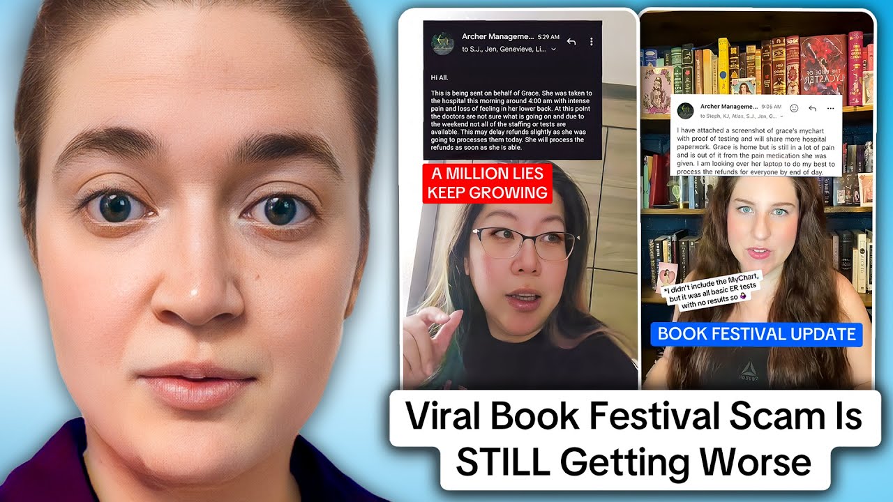 Viral Book Festival Scam Is STILL Getting Worse