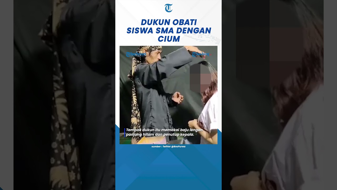 Viral Dukun Obati Siswa SMA Dilempari Kembang Lalu Dicium