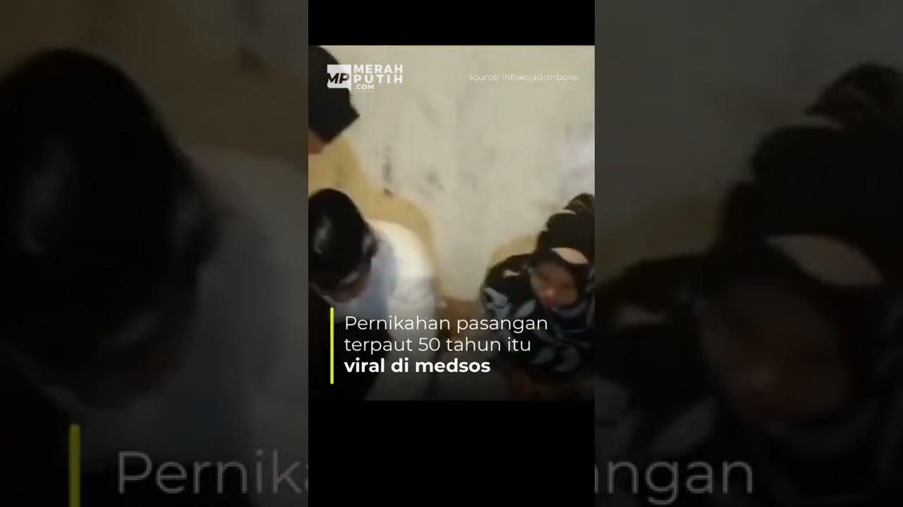 Viral Kakek 69 Tahun Nikahi Janda Muda di Bone