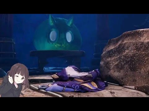 VIRAL!! keqing and slime | Genshin impact