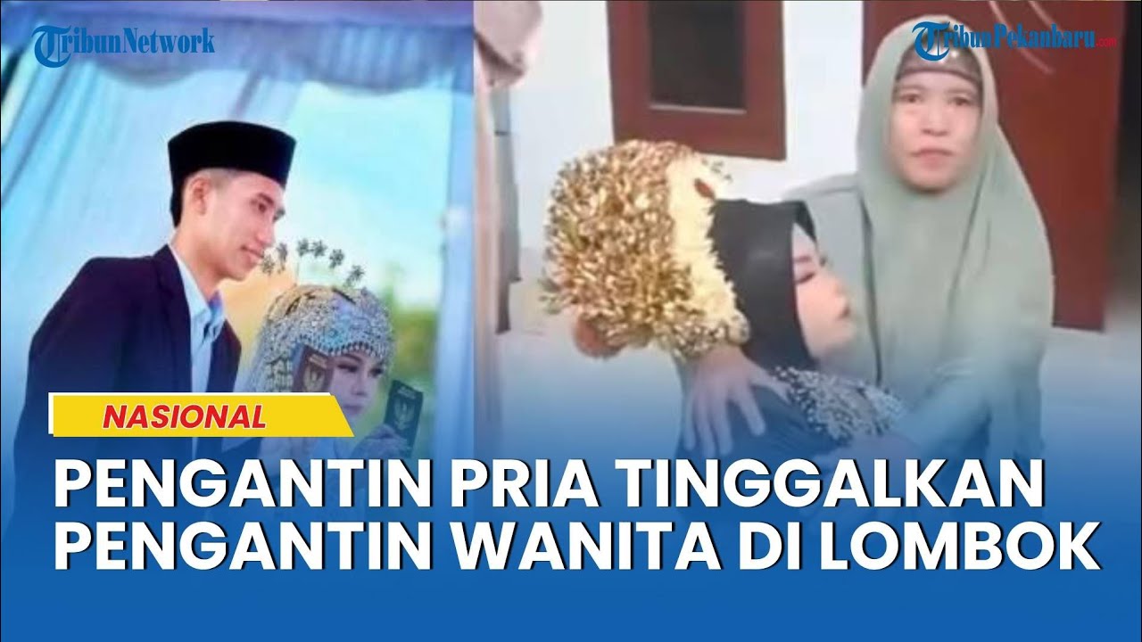 Viral, Kesal Ketahuan Menjanda 3 Kali Pengantin Pria Tinggalkan Pengantin Wanita di Lombok