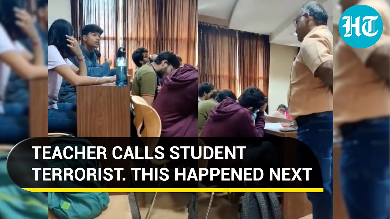 Viral: Muslim student tears into Manipal Univ teacher for calling him terrorist; ‘Not funny’