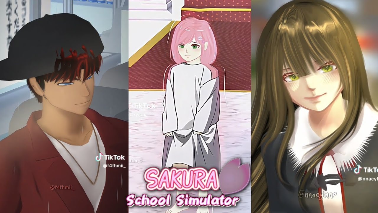 VIRAL SAKURA SCHOOL SIMULATOR TIKTOK VIDEO COLLECTION 2025! 🌸 #sakuraschoolsimulator