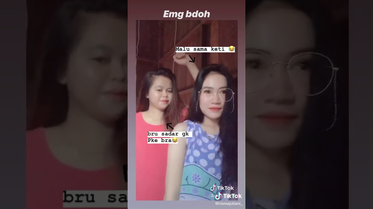Viral TERBARU tik tok lupa pake bra