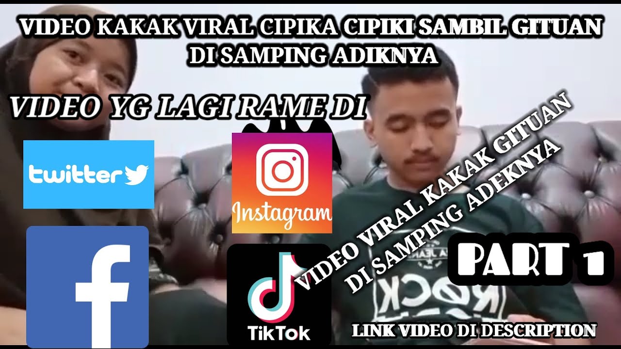 VIRAL TIK TOK !! KAKAK CUIM44N DI SAMPING ADEKNYA YG MAIN FREE FIRE!! LINK VIDEO DI DESCRIPTION!