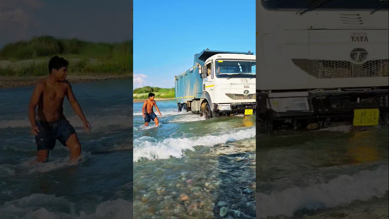 viral truck status video 💯🔥😎 ##truck #dumper #tata #horn #shorts #tractor #jcbvideo #automobile