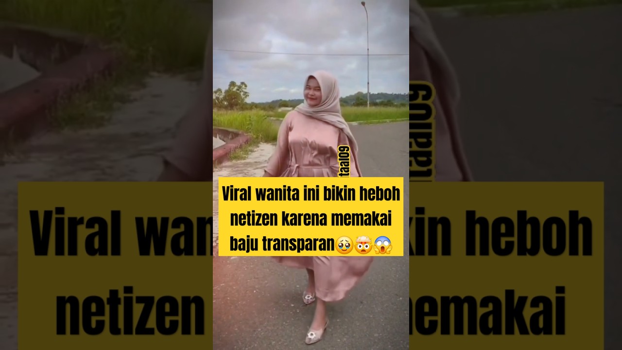 viral ‼️wanita ini pake baju transparan  bikin netizen iri #shortvideo #pengantin #short