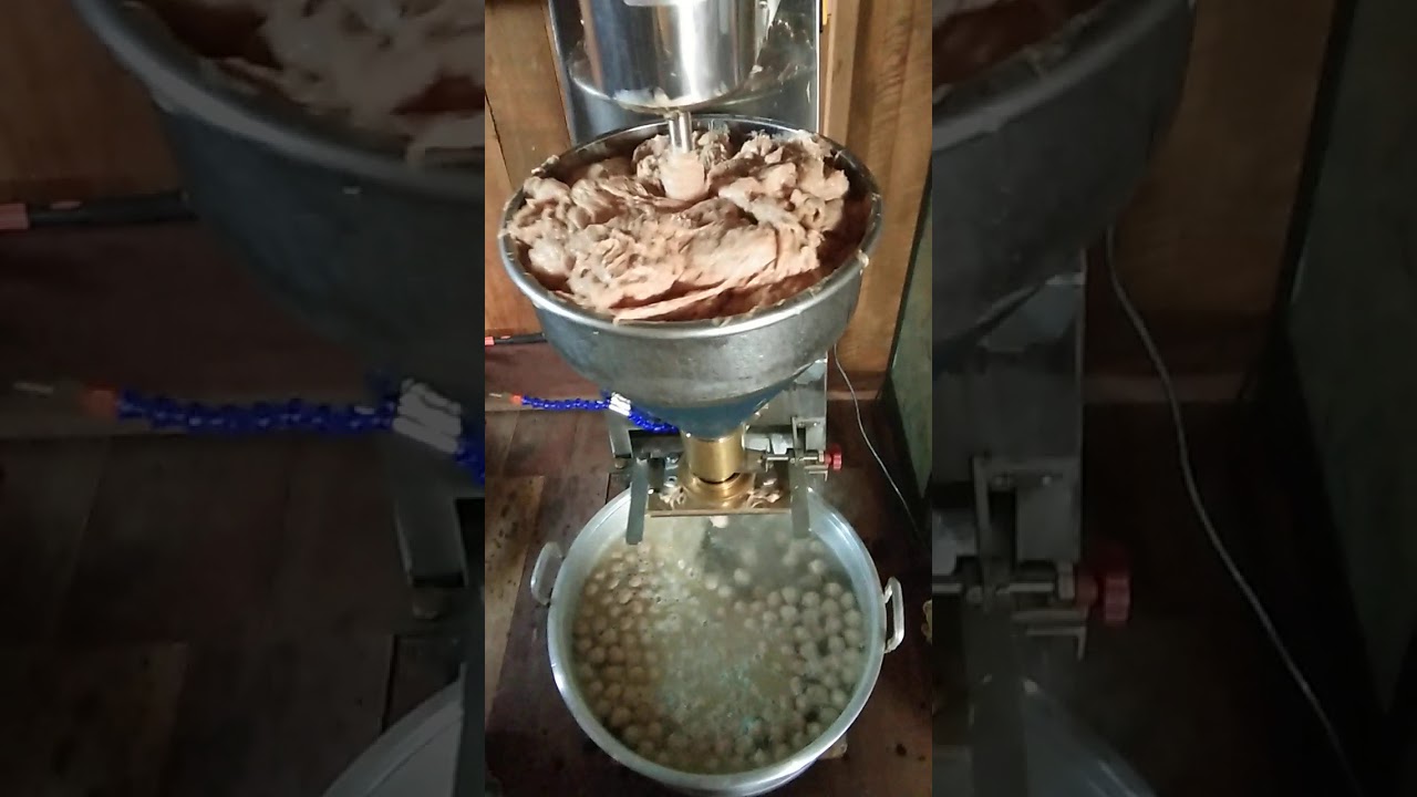 VIRAL,,mesin pembuat bakso tercepat