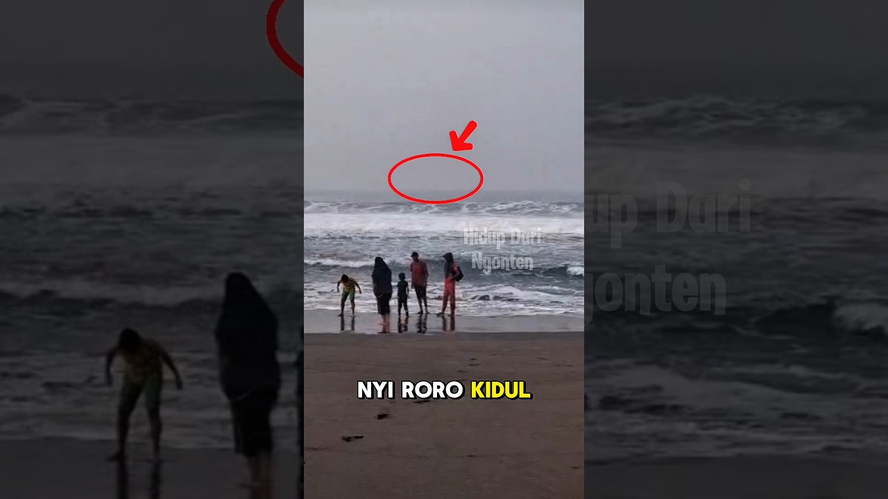 viral‼️penampakan terjelas nyi roro kidul di pantai selatan #shorts #trending #viralvideo