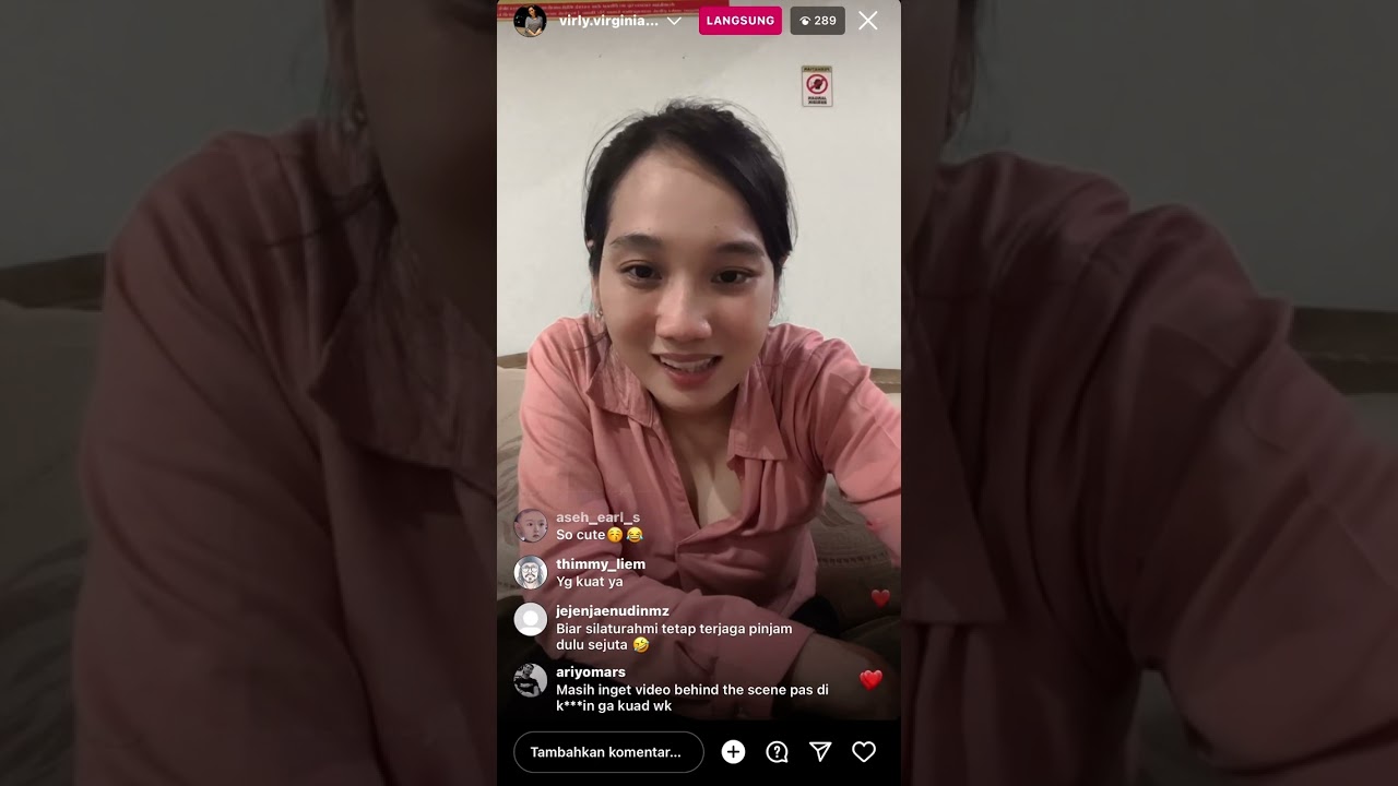 Virly Virgina |🔴Live Instagram | | Menjawab Semua Chat Netizen