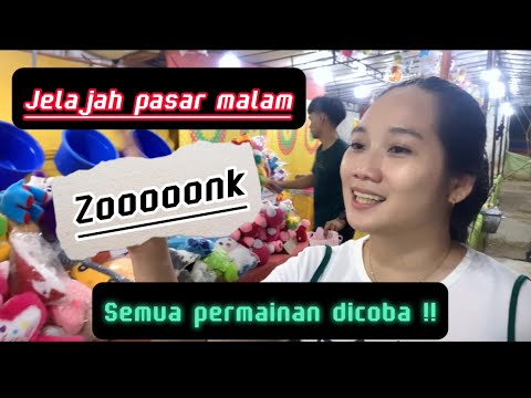 Virly virginia Jelajah Pasar malam !! Semua permainan di coba guys #virlyvirginia #virlyhot