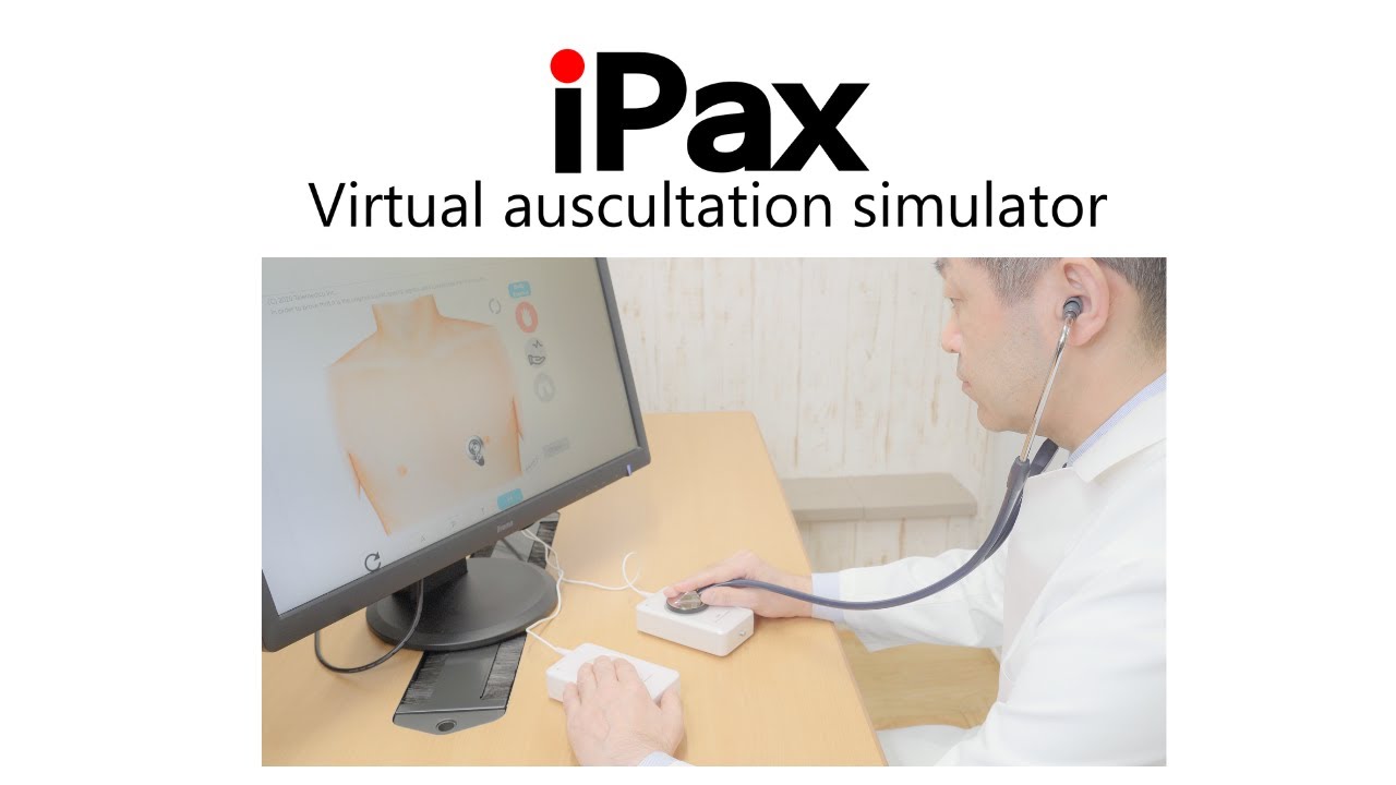 Virtual auscultation simulator iPax