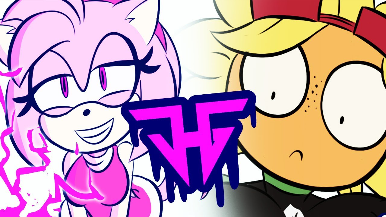 Virus Amy conoce a destello solar -JHGcomics- #amyrose #plantsvszombie