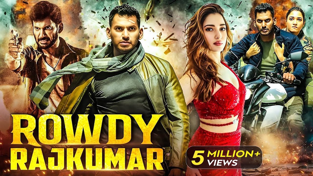 Vishal's - Rowdy Rajkumar | New Released South Indian Movie In Hindi 2025 | Tamannah | Action Movie