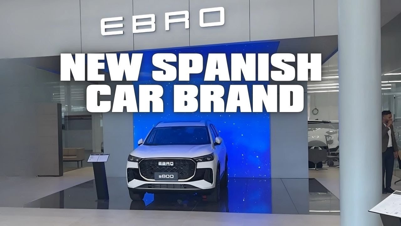 Visiting showroom of new car brand EBRO Spain during the Spanish Blackout!