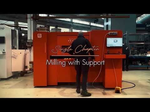 Vitap K3 with Milling Support - CNC that owns DOUBLE Collet & Automatic Tool Changer