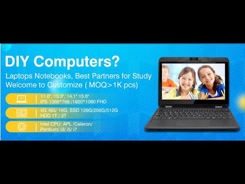 VITEK Tablet pc and notebook laptop factory Video