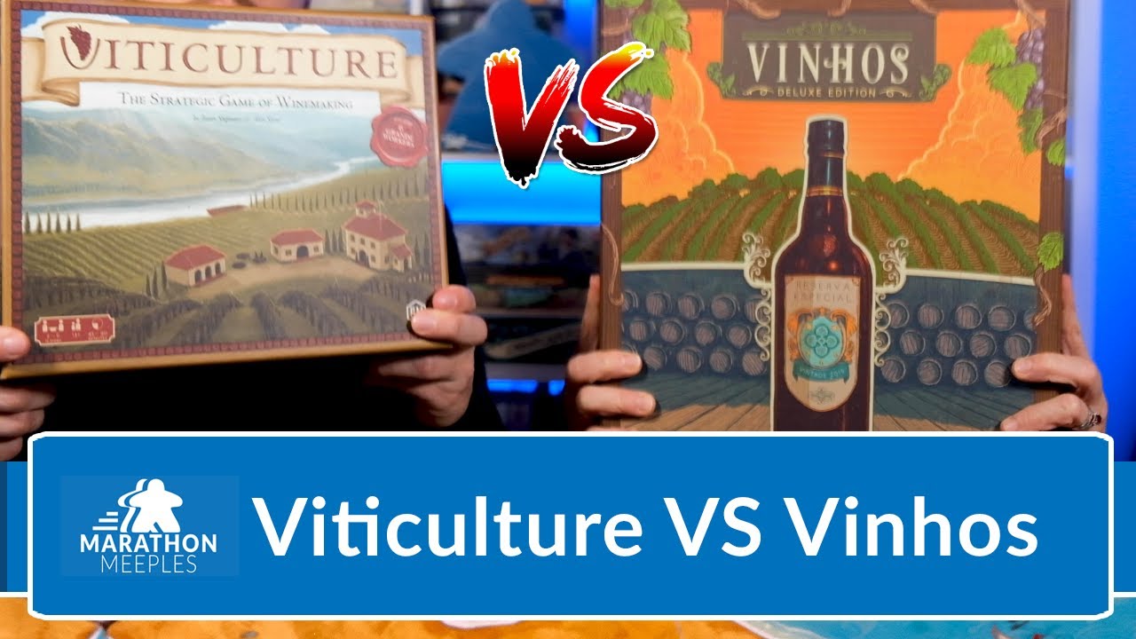 Viticulture VS Vinhos | Board Game Showdown