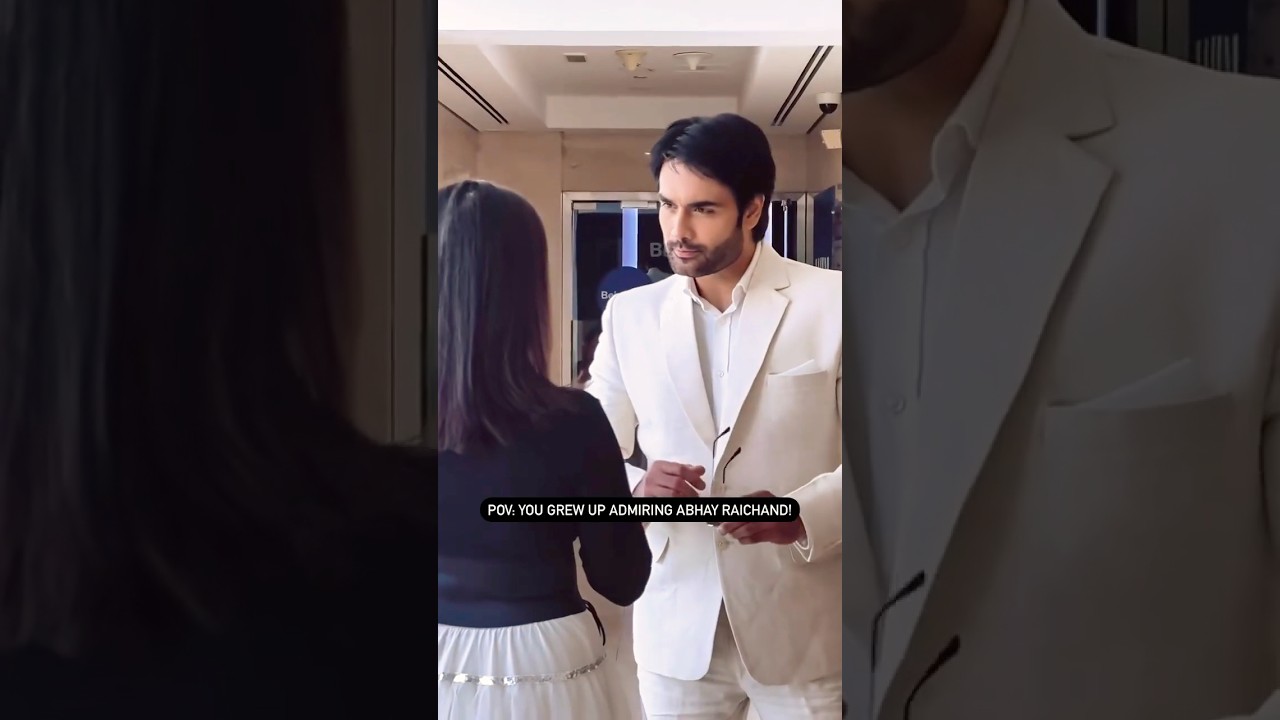 Vivian Dsena as Abhay Raichand🧛❤️ #viviandsena #love #pkyek #trending #shorts #op #viralvideo