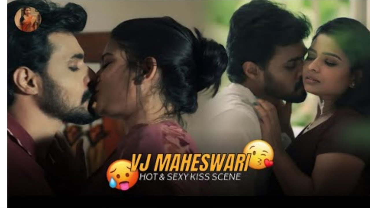 VJ Maheswari Hot Kissing Scenes🥵❤ | kiss kiss