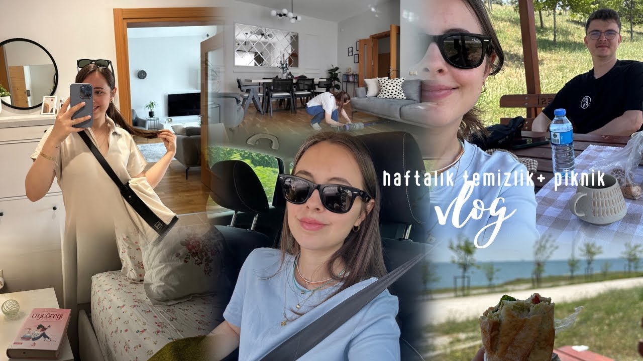 VLOG | Haftalık Temizlik 🧼 🪣 Bizim evin yeni üyesi 💧 Pikniğe gittik 🥪