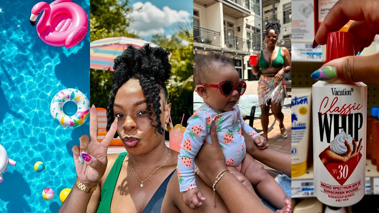 VLOG | officially summer, lit pool day, new homegoods finds, chill night in, date night + more .