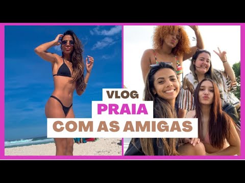 Vlog: dia de praia com as minhas amigas !!!!!