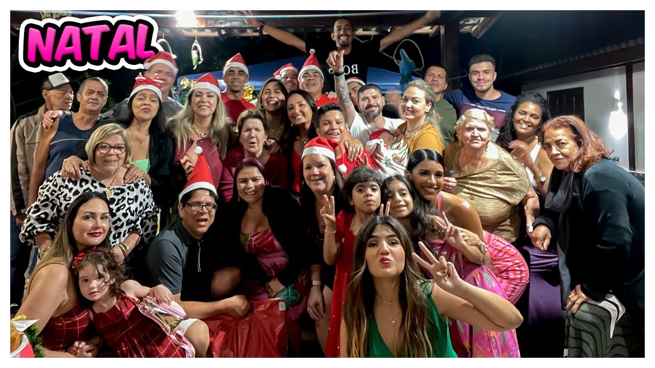 VLOG DO MEU NATAL E AMIGO OCULTO CON A FAMÍLIA!!! FAMÍLIA BM