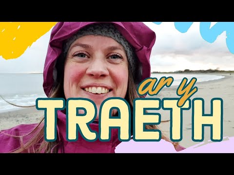 Vlog dysgu Cymraeg: AR Y TRAETH 🌊 (Mynediad)